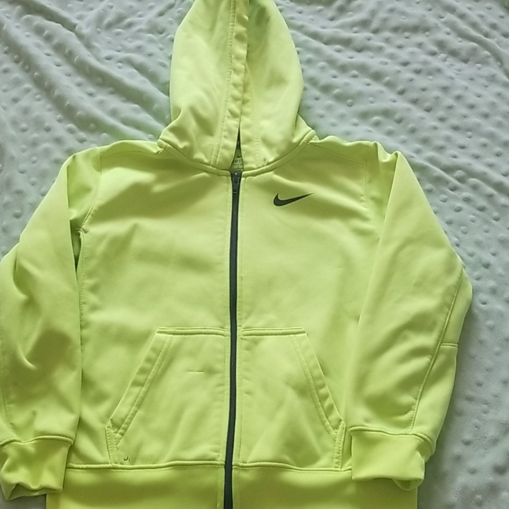 Nike dri fit zip up